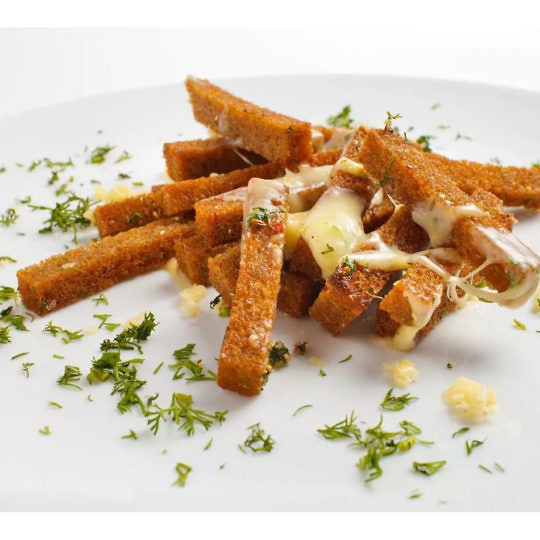 гренки с сыром